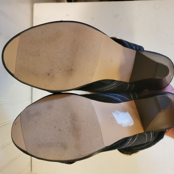 Denim Heels Women's Size 9 Comfort Est 1946 Brand - Picture 4 of 6